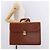 Borsa Business LOEWE in pelle marrone oro Auth bs36070 D'oro - vista 24