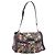 BALLY Hand Bag Leather Purple Gold Auth BA14389A Golden