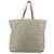 Miu Miu Tote Bag Leder Beige Silber Auth 192293 - Ansicht 2