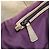 Miu Miu Tote Bag Leder Beige Silber Auth 192293 - Ansicht 20