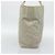Miu Miu Tote Bag Leder Beige Silber Auth 192293 - Ansicht 4