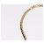 Collana Choker Christian Dior Lacquer Design Metallo Tonalità Oro Auth SW2529 - vista 5
