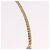 Collana Choker Christian Dior Lacquer Design Metallo Tonalità Oro Auth SW2529 - vista 8