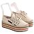 Gucci Espadrilles beige aus Stoff Größe 37 - Ansicht 3