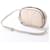 Sac bandoulière en cuir Valentino Garavani V logo Rose Beige  - vue 4