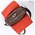 Borsa a tracolla Louis Vuitton Naviglio Damier Ebene marrone N45255 Rosso - vista 13