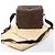 Borsa a tracolla Louis Vuitton Naviglio Damier Ebene marrone N45255 Rosso - vista 15
