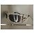 Gafas de sol Gianfranco Ferré Swarovski Plateadas GF68901 Negro Plata - vista 6