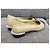 Ballerine bicolore Chanel con tacco impreziosito da perle Nero Beige - vista 7
