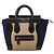Céline Borsa Celine Luggage Nano Shopper Nero Beige Blu navy