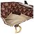 Borsa a tracolla Christian Dior Dior Oblique Trotter Saddle Beige Bordò - vista 4
