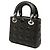 Mini borsa a mano Cannage Lady Christian Dior Nero - vista 2
