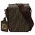 Borsa a tracolla Fendi Zucca Marrone