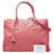 Borsa Prada Galleria Triangle Logo Plate Rosa - vista 15