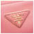 Borsa Prada Galleria Triangle Logo Plate Rosa - vista 8