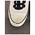 Sneakers Chanel CC Logo in pelle e camoscio Nero Bianco Beige - vista 10