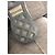 Sneakers Chanel CC Logo in pelle e camoscio Nero Bianco Beige - vista 17