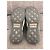 Sneakers Chanel CC Logo in pelle e camoscio Nero Bianco Beige - vista 18