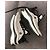 Sneakers Chanel CC Logo in pelle e camoscio Nero Bianco Beige - vista 19