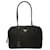 Borsa a mano con placca logo Triangle Prada Nero  - vista 1