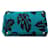 Borsa a mano con placca logo Triangle Prada Blu Blu navy - vista 3