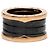 Bvlgari Bulgari B-zero1 4-Band Ring Schwarz
