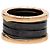 Bvlgari Bulgari B-zero1 4-Band Ring Schwarz - Ansicht 2