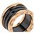 Bvlgari Bulgari B-zero1 4-Band Ring Schwarz - Ansicht 6