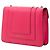 Bulgari Borsa a tracolla con catena Bvlgari Serpenti Forever Rosa - vista 2