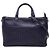 Borsa Bottega Veneta Intrecciato Blu navy
