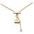 Collana LV Speedy Louis Vuitton D'oro - vista 2