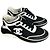 Sneakers Chanel CC Logo Nero Bianco