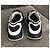 Sneakers Chanel CC Logo Nero Bianco - vista 7