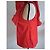 Zapa Paris Top rojo asimétrico con volantes Roja - vista 13
