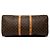 Borsa Boston Louis Vuitton Monogram Keepall 55 Marrone - vista 3