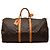 Borsa Boston Louis Vuitton Monogram Keepall 55 Marrone
