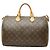 Borsa Louis Vuitton Monogram Speedy 35 Marrone