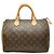 Borsa Louis Vuitton Monogram Speedy 30 Marrone