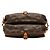 Borsa a tracolla Louis Vuitton Monogram Saumur 30 Marrone - vista 3