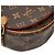Borsa a tracolla Louis Vuitton Monogram Tambourin Marrone - vista 5
