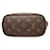Borsa a Spalla Louis Vuitton Monogram Neverfull BB Marrone Rosa - vista 3