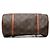 Borsa Louis Vuitton Monogram Papillon 26 Marrone - vista 3