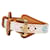 Bracciale Louis Vuitton Monogram Teda PM M92485 Bianco Multicolore - vista 2