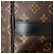 Louis Vuitton Monogram Macassar Keepall Bandoulière 55 Marrone Nero - vista 5
