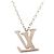 Collana con pendente a catena LV Colors Louis Vuitton Argento Bianco Giallo - vista 2