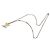 Collana con pendente a catena LV Colors Louis Vuitton Argento Bianco Giallo - vista 4