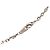 Collana con pendente a catena LV Colors Louis Vuitton Argento Bianco Giallo - vista 6