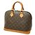 Borsa Louis Vuitton Monogram Alma PM Marrone - vista 2