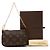 Louis Vuitton Monogram Mini Pochette Accessoires Marrone - vista 7