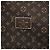 Borsa a tracolla Louis Vuitton Monogram Mini Lin Saumur 30 Marrone scuro - vista 5